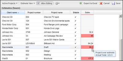 Easily track of estimates and employee hours with our Advanced Job Estimation Module.