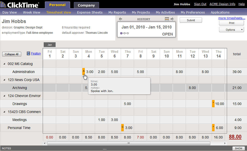 employee review sheets
