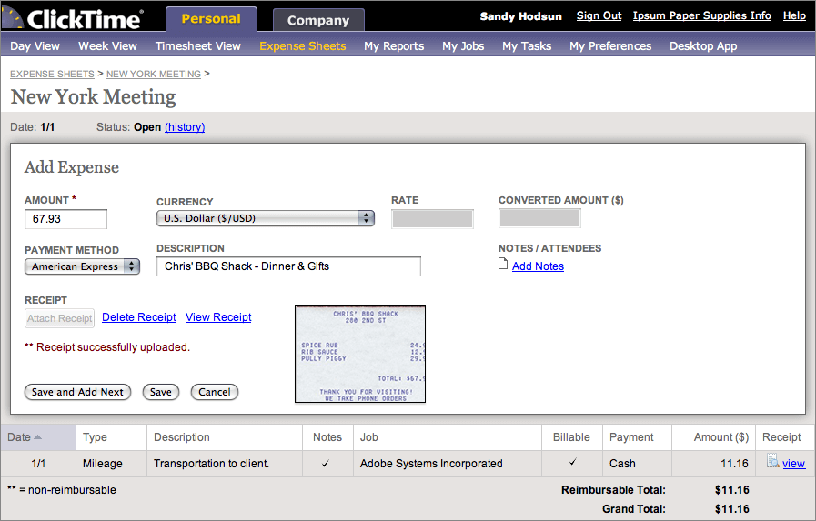 Teksystems time and expense showsnored