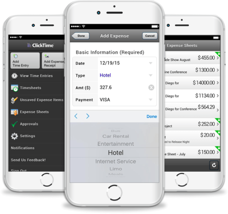 expense report template track expenses easily in excel clicktime